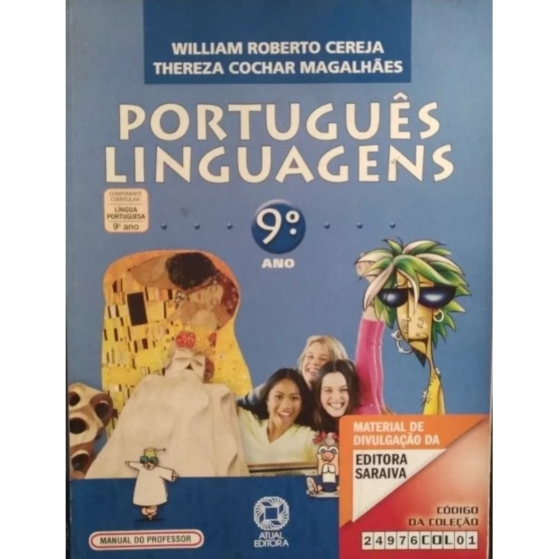 LIVRO - PORTUGUÊS LINGUAGENS 9° ANO ( MANUAL DO PROFESSOR ). | Shopee ...