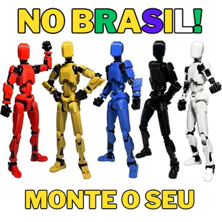 Boneco Dummy 13 - Boneco Articulado Varias Posições Action Figure Brinquedo