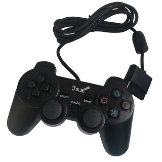 Controle Para Ps2 Dualshock Com Fio E Analógico