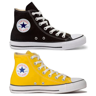 Combo Tênis cano alto A-ll star casual Feminino e Masculino Vulcanizado