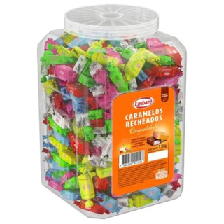 Caramelos Recheados Sortidos Embaré – 1,5kg