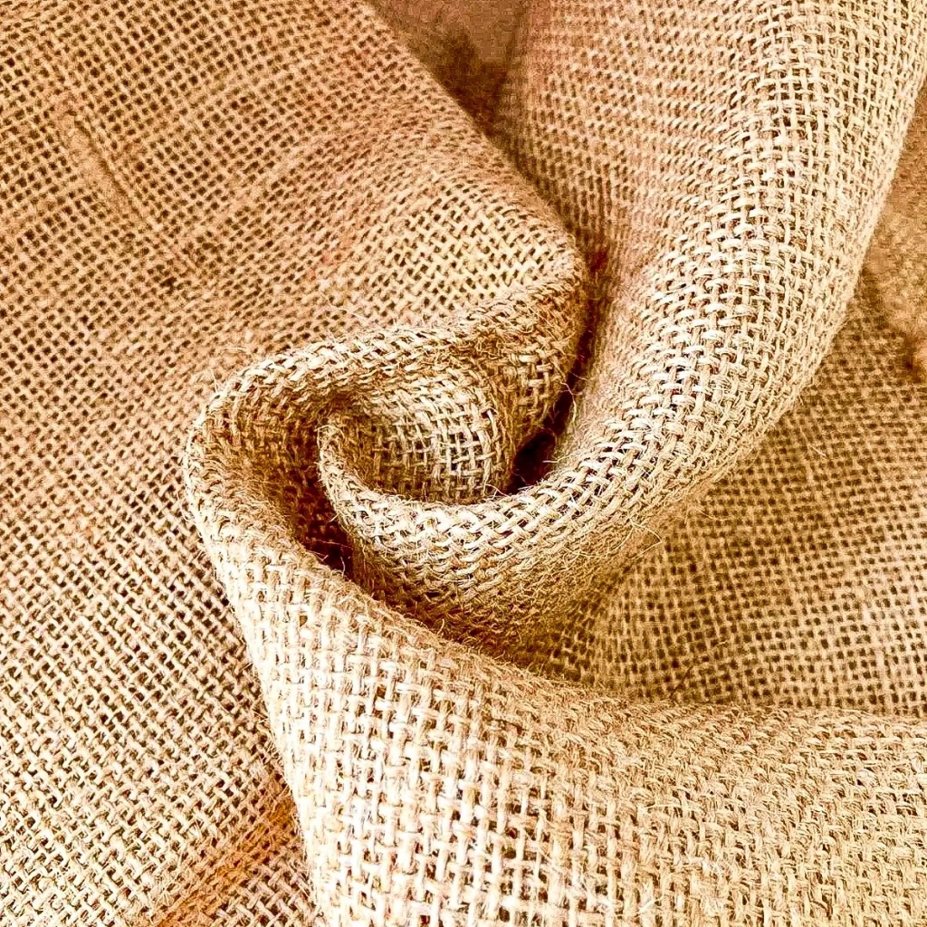Tecido Juta natural 1 metro de largura Decoração e artesanato | Shopee ...