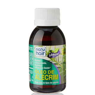 Óleo Capilar de Alecrim NatuHair 60ml Super Crescimento Antiqueda Capilar Brilho Fortalecedor Nutrição Hidratação