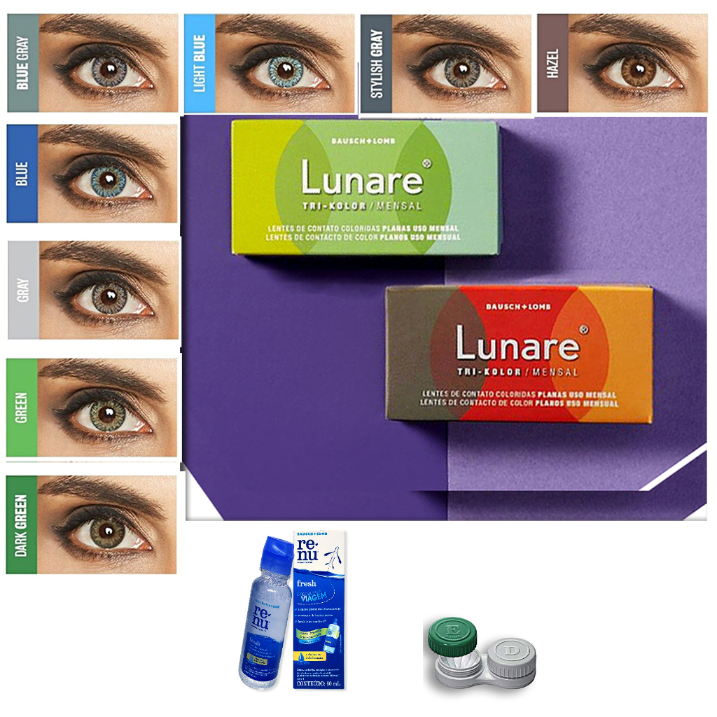 Contacto Lunare Hazel Lunare Light Blue Lentes De Contacto Lunare