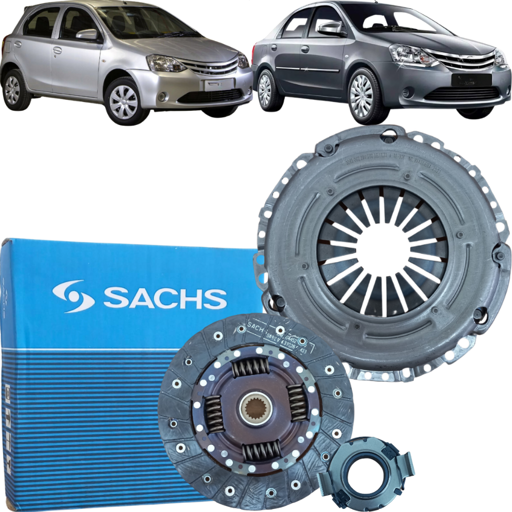 Kit de Embreagem Original Sachs 3000 001 340 Etios 1.3 1.5 | Shopee Brasil