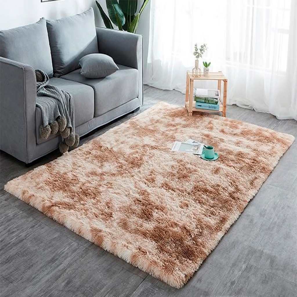 Tapete 2,00 X 1,30 Peludo Felpudo Sala Shaggy varias cores lindo