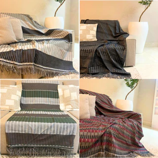 Kit 2 Manta Para Sofá Decorativa Protetora 1,60 X 1,40M Capa de Sofa Casal Estampadas Melhor Preço