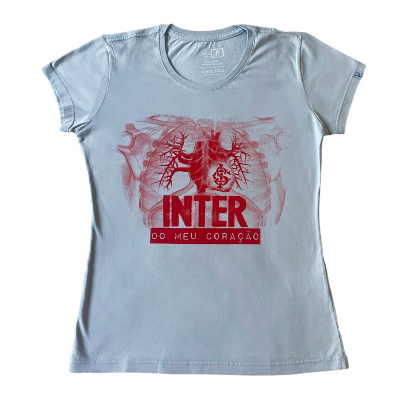 Camiseta Baby Look Sport Club Internacional Futebol Time | Shopee