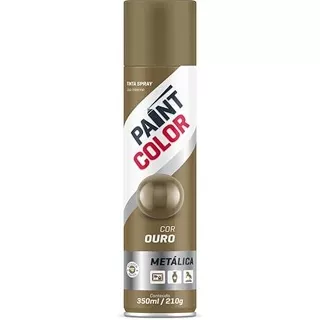TINTA PAINTCOLOR 350ML METALICA OURO CLASSICO