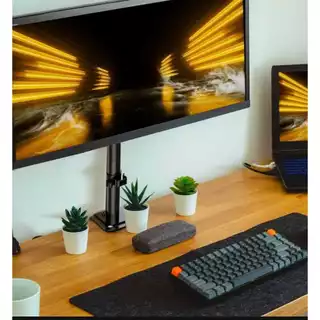 Suporte para Monitor de 14 a 32" com Base Morsa Fixa