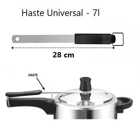 Haste para panela de pressão Universal 7L - 28cm