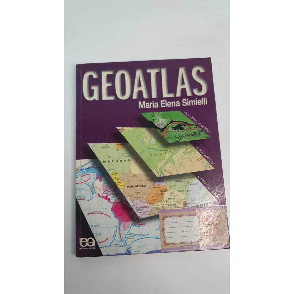 Livro : Geoatlas Maria Elena Simielli V4335 | Shopee Brasil