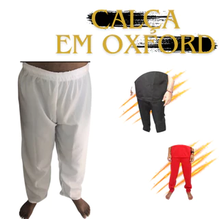 Calça Calçolu Terreiro Branca Preta Vermelha Umbanda Candomblé Ração Ultra Premium Envio FULL