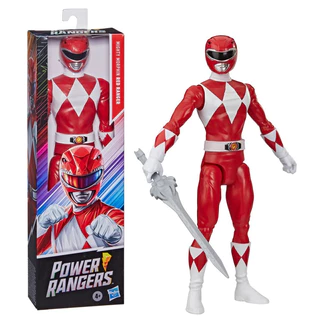 Figura Power Rangers Mighty Morphin Ranger Vermelho - Hasbro E8665