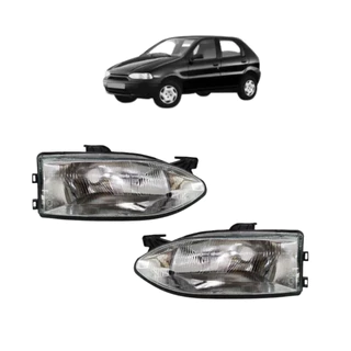 Par Farol Palio 96 97 98 99 00 Arteb Foco Simples Original