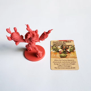 Cactus Queen (Rainha Cactus) - Abomination | Abominação - Zombicide Undead or Alive Ks