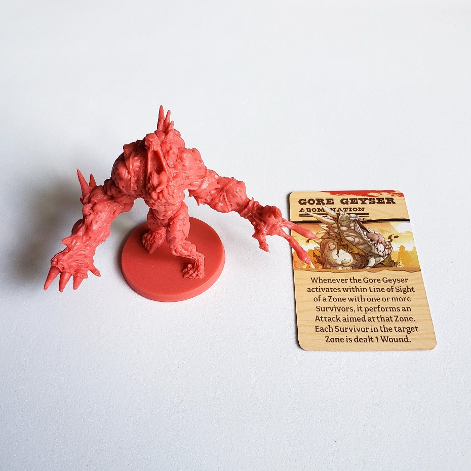 Gore Geyser (Gêiser Sangrento) - Abomination | Abominação - Zombicide Undead or Alive Ks