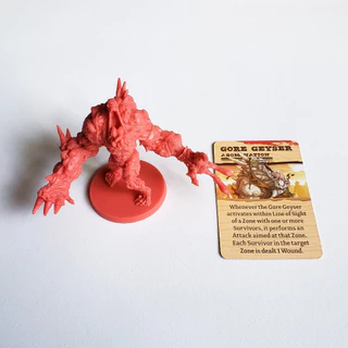 Gore Geyser (Gêiser Sangrento) - Abomination | Abominação - Zombicide Undead or Alive Ks