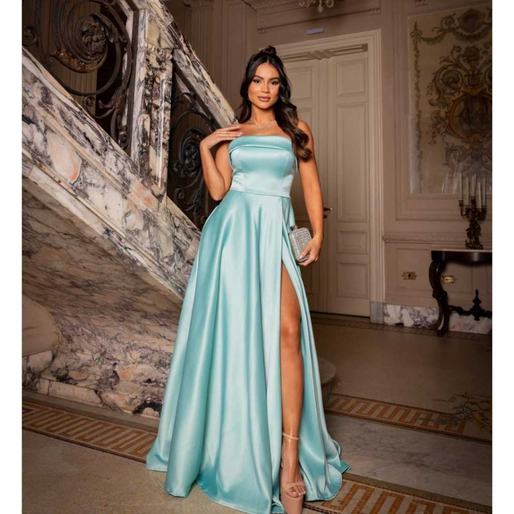 Esmeralda Vestidos Vestido Verde A Brand Vestidos Vestido Longo