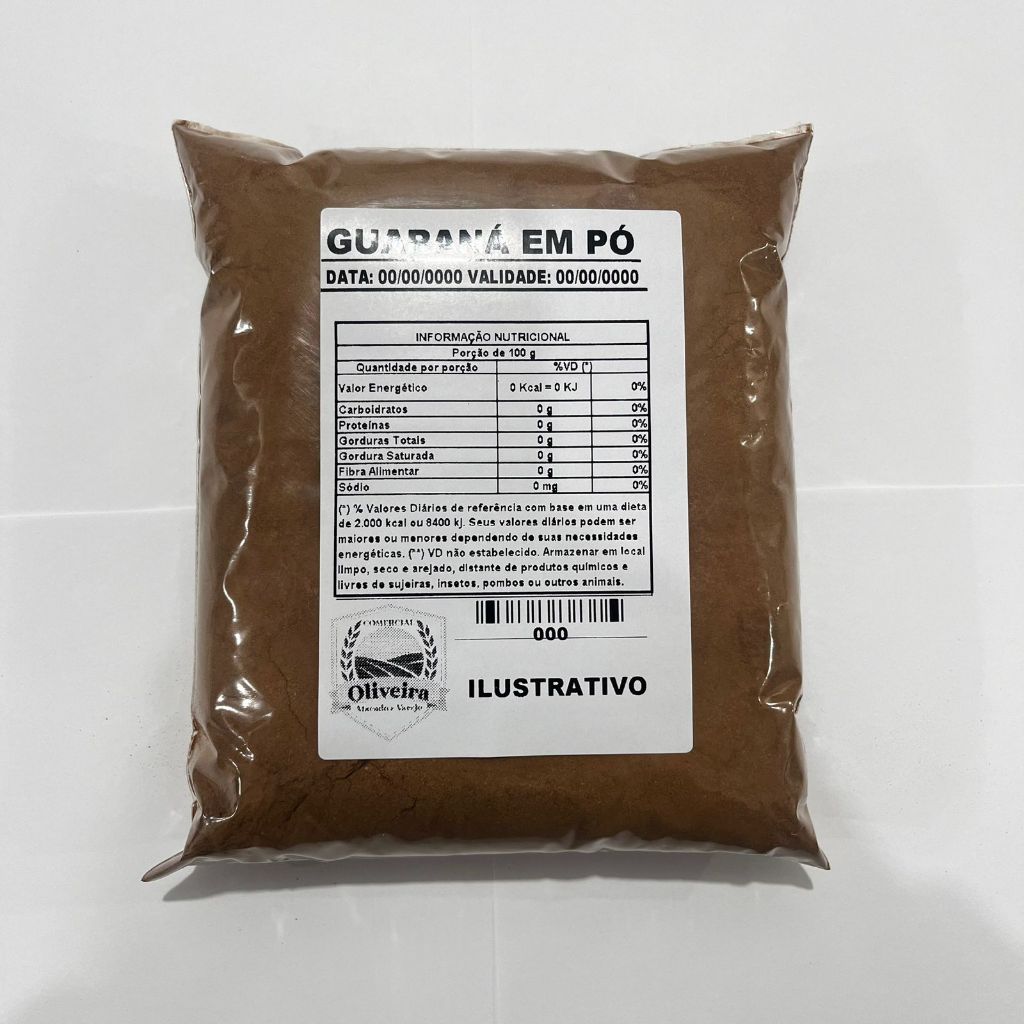 Guaraná Em Pó á granel 1kg