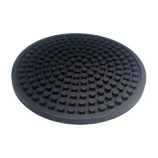 KIT C/ 10 PORTA COPO BORRACHA RETEM LIQUIDO BOLACAO 9CM BARMAT