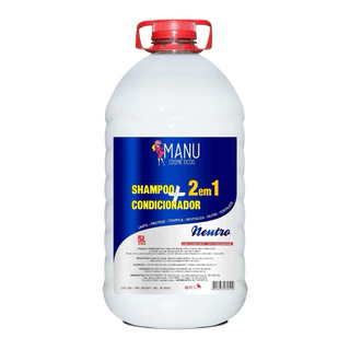 Shampoo + condicionador Lavatorio 2 em 1- 5 litros- shampoo profissional
