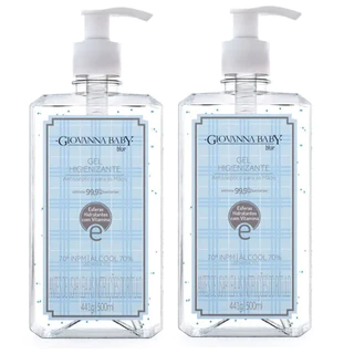 Giovanna Baby Kit Promocional C/2 Álcool Gel 500ml em Oferta na Shopee