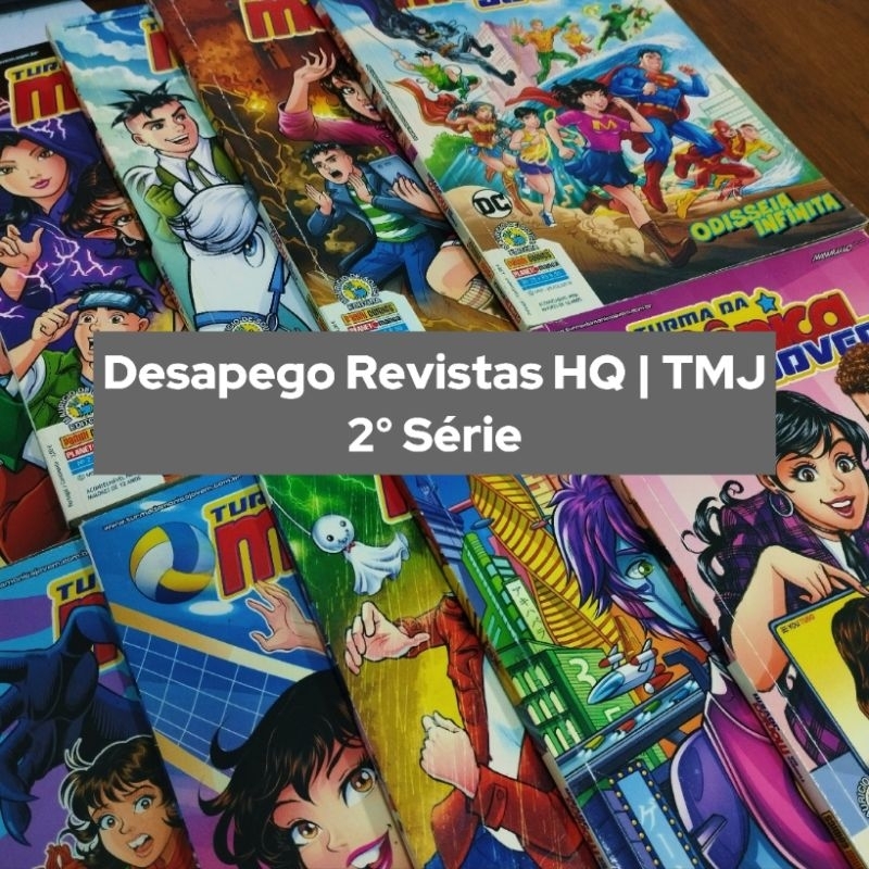 Revistas Seminovas HQ | Turma Da Mônica Jovem-TMJ 2° Série | Shopee Brasil