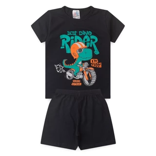 Conjunto Pijama Masculino Infantil Menino Em Meia Malha  Algodão Estampado Tamanho 1 2 3 4 6 8 em Oferta na Shopee