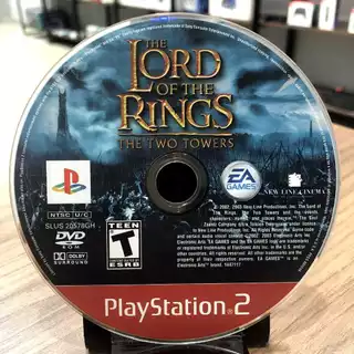 Jogo Senhor dos Anéis As Duas Torres Ps2 Original Sem Caixa