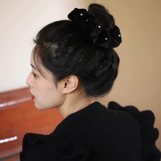 Kit 24 peças/Casual Elástico de Cabelo Feminino Simples Com Laço Multineos em Oferta na Shopee