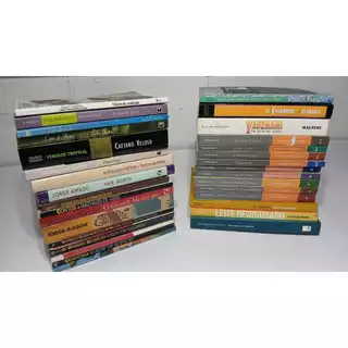 Livros Usados Promocionais Literatura Brasileira de Autores Diversos Jorge Amado e Graciliano Ramos