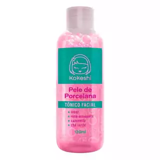 Tônico Facial Pele de Porcelana Kokeshi Limpa e Tonifica