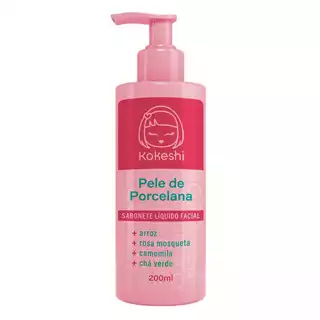 Sabonete Líquido Facial Pele de Porcelana Kokeshi