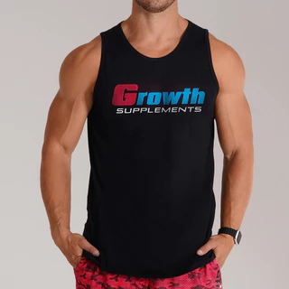 Camiseta Regata Treino Growth Academia - Preta - Growth Supplements Original