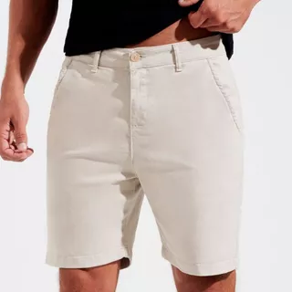 Bermuda Alfaiataria Masculina Slim Premium - Igual Linho 38 ao 48