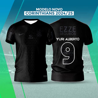 Camiseta De Time Personalizada Camisa Masculina, Feminina e Infantil Modelo 2024
