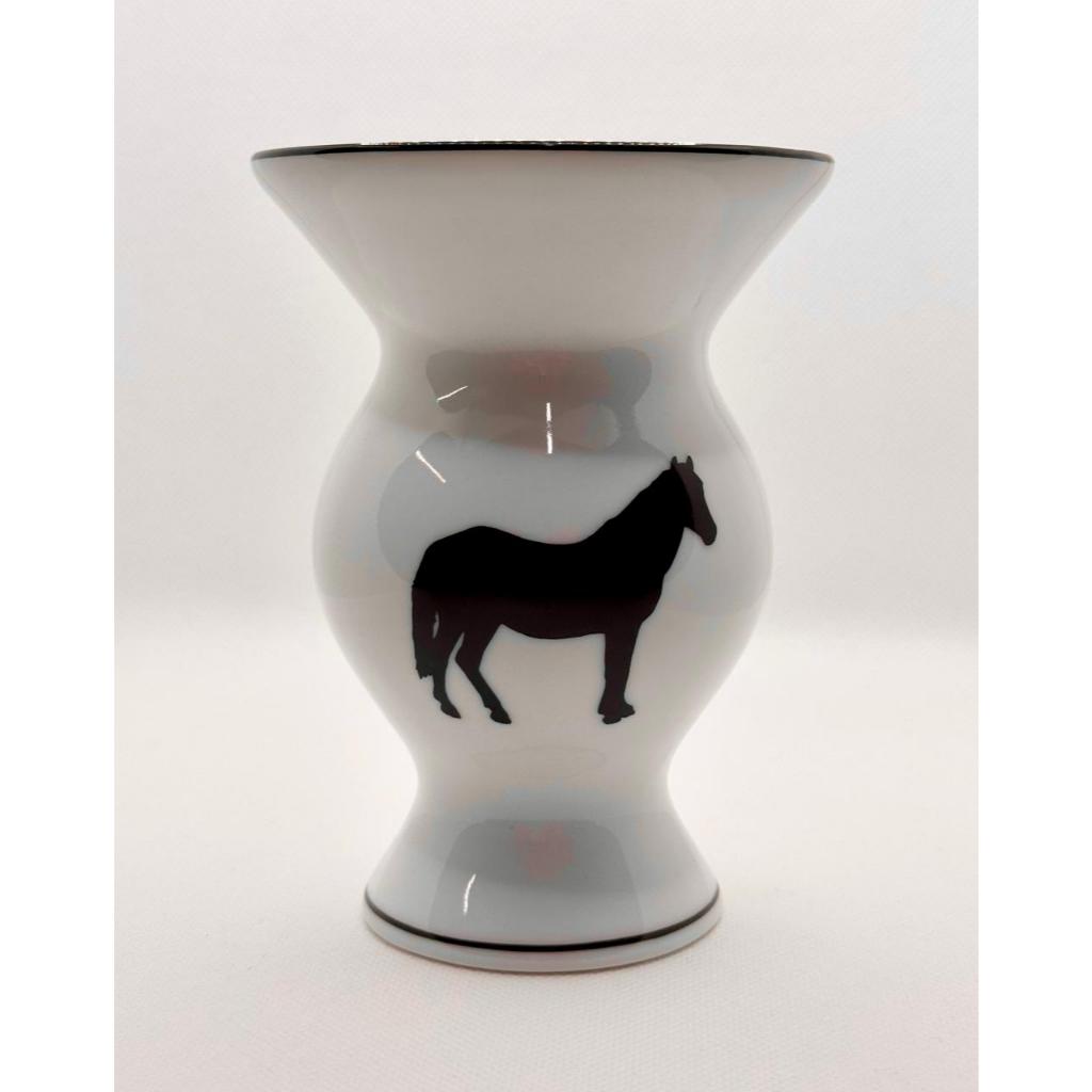 Cuia para chimarrão Cavalo - Porcelana