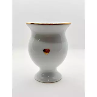 Cuia para Chimarrão pequena- coração de ouro