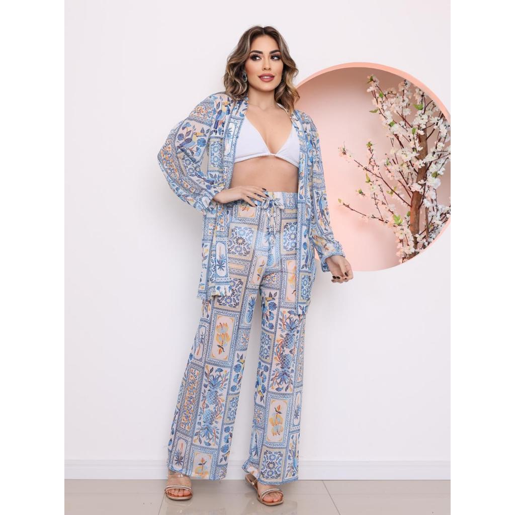 Coral – Duo de Praia com Saia