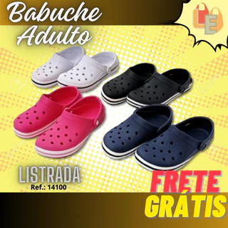 PROMOÇÃO Babuche Sandalia Adulto Unissex Anatômica Macio Leve Confortável - Tam 33 ao 43