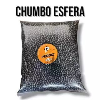 Chumbo Esfera (Granulado) Perdiz 1KG *ESCOLHER TAMANHO*