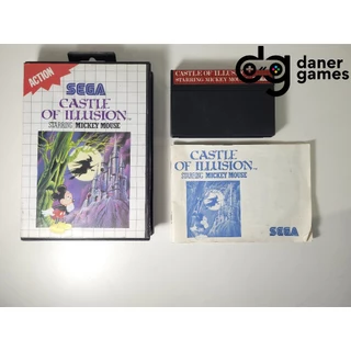 Jogo Castle of Illusion para Master System - Original - LEIA A DESCRIÇÃO