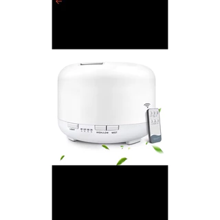 500ML Umidificador Difusor Aromatizador Luz LED De 7 Cores Com Controle Remoto