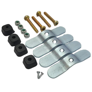 KIT FIXAÇÃO BAU BAULETO MODELO PROOS AWA 26/29/34/41 LITROS NOVO ENVIO IMEDIATO