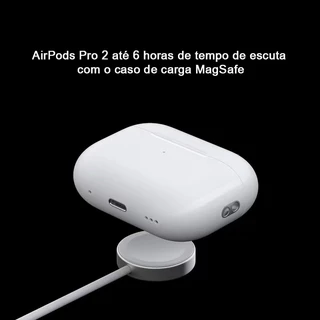 Airpods PRO 3 Com Cancelamento De Ruído Fone de Ouvido Sem Fio Bluetooth Pop-Up para iOS e Android