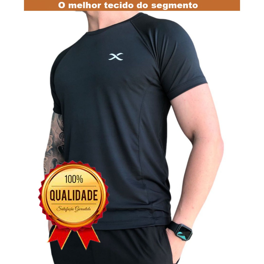 Camiseta Dry fit Academia, tecido geladinho. Blusa de treino