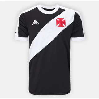 Nova Camiseta Titular Vasco Kappa - Versão Jogador - Temporada 2024/25 - Envios Super Rápidos