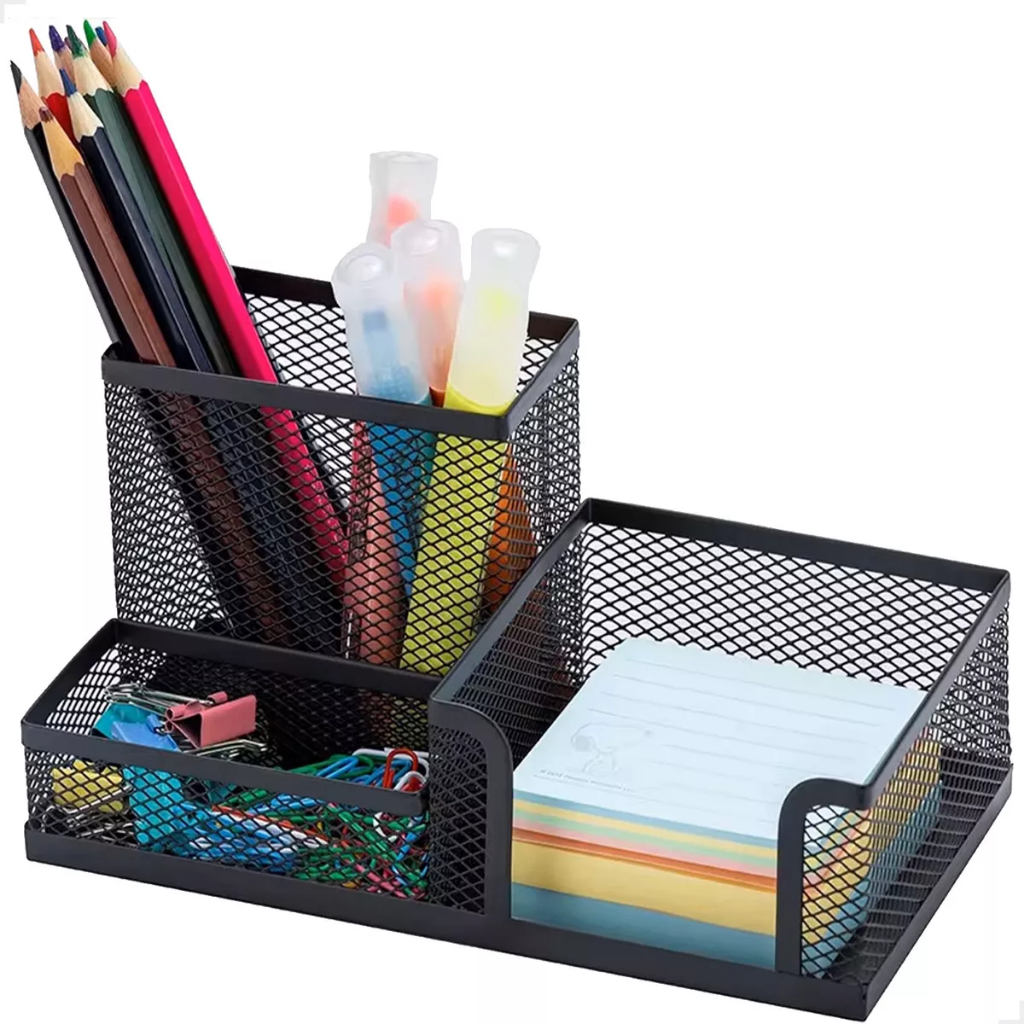 Organizador Mesa Escritorio Aramado Porta Treco Marca Lorben