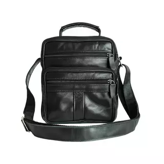 Shopping do couro Bolsa de couro masculina e feminina trasnversal de couro legitimo tiracolo